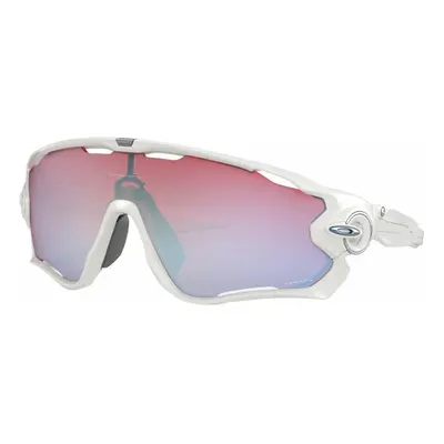 Oakley Jawbreaker Polished White/Prizm Snow Sapphire Sport Glasses