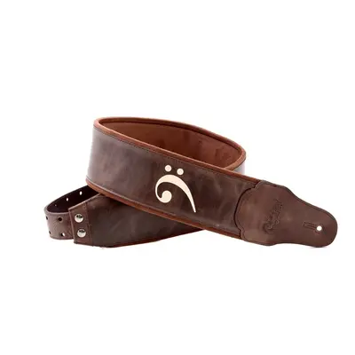 RightOnStraps Bassman Guitar strap Fakey Brown