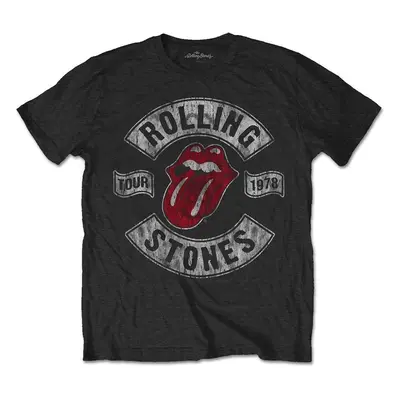 The Rolling Stones T-Shirt US Tour Unisex Black