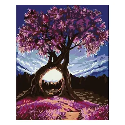 Zuty Painting by Numbers Cuddling Tree