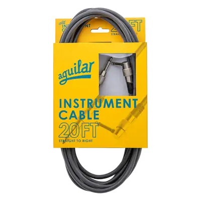 Aguilar INST-20RS 20ft / 6‚10 m Angled-Straight Instrument Cable