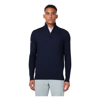 Callaway 1/4 Zipped Merino Dark Navy Sweater