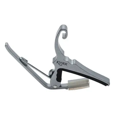 Kyser KG6SA Quick-Change Silver Acoustic Guitar Capo