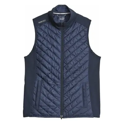 Puma Frost Quilted Navy Blazer Vest