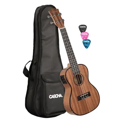 Cascha HH2035E Natural Ukulele