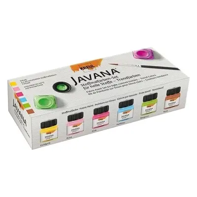 Kreul Javana Set of Fabric Paints Trend Colours x ml