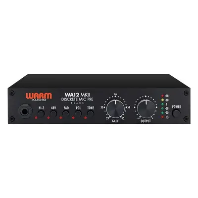 Warm Audio WA12 MKII BK Microphone Preamp