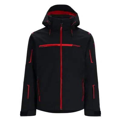 Spyder Mens Titan Black Ski Jacket