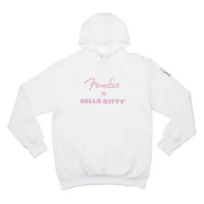 Fender Hoodie Hello Kitty SL Logo White