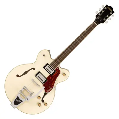 Gretsch G2622T Streamliner CB DC LRL Vintage White Semi-Acoustic Guitar