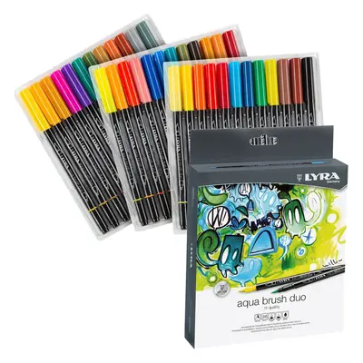 Lyra Double Tip Aqua Duo Markers pcs