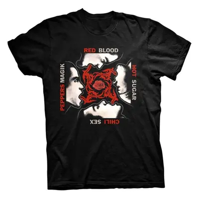 Red Hot Chili Peppers T-Shirt Blood/Sugar/Sex/Magic Unisex Black