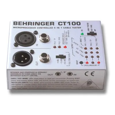 Behringer CT100 Cable Tester