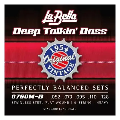 La Bella 0760M-B Bassguitar strings