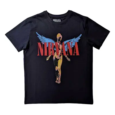 Nirvana T-Shirt Angelic Unisex Black