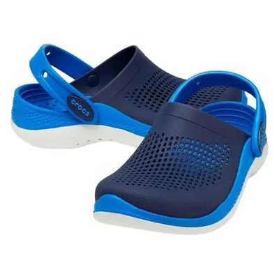 Crocs Kids' LiteRide Clog Sandals Navy/Bright Cobalt