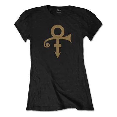 Prince T-Shirt Symbol Womens Black