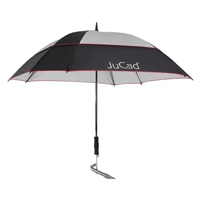 Jucad Telescopic Windproof With Pin Umbrella Black/Silver/Red