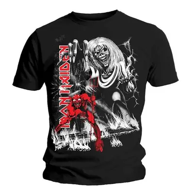 Iron Maiden T-Shirt Number Of The Beast Jumbo Unisex Black