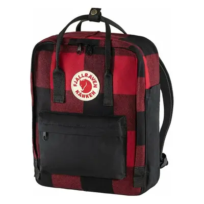 Fjällräven Kånken Re-Wool Backpack Red/Black L