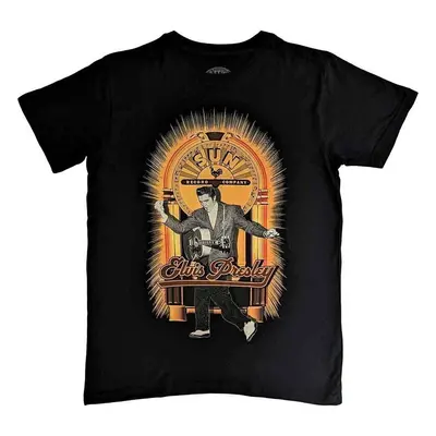 Elvis Presley T-Shirt Dancing Unisex Black