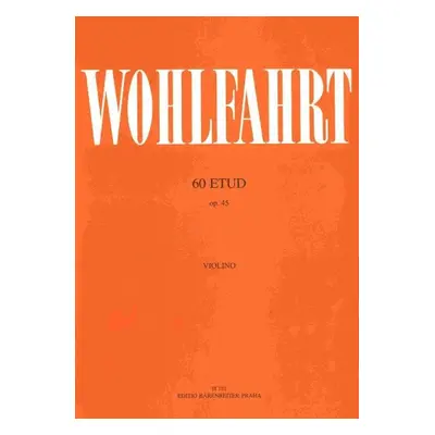 Franz Wohlfahrt etud op. Sheet Music