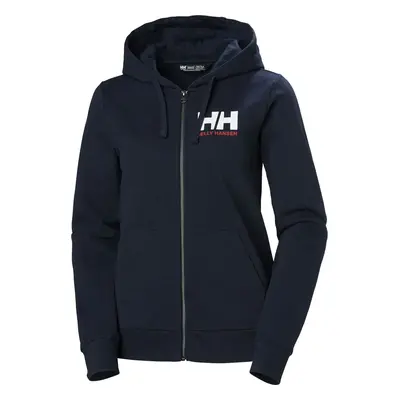 Helly Hansen Women’s HH Logo Full Zip 2.0 Hoodie with Hood Navy