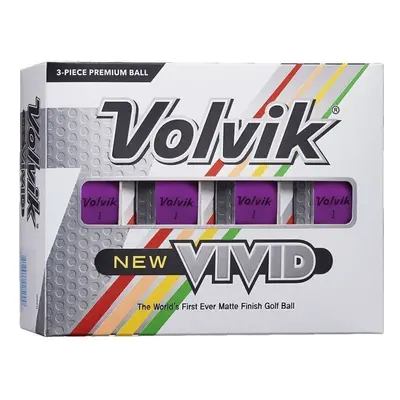 Volvik Vivid Purple Golf Balls