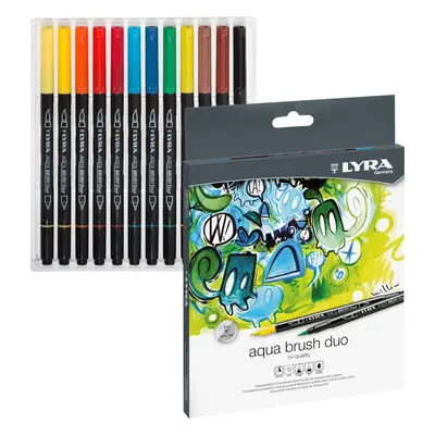 Lyra Double Tip Aqua Duo Markers pcs