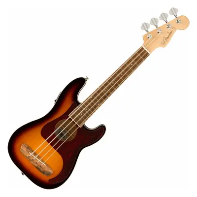 Fender Fullerton Precision Bass Uke 3-Color Sunburst Bass Ukulele