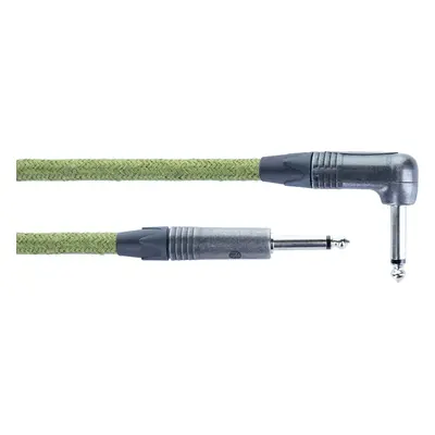 Cordial Ecohemp PR m Straight - Angled Instrument Cable