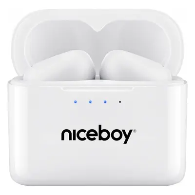 Niceboy HIVE Podsie Polar White Wireless In-ear headphones