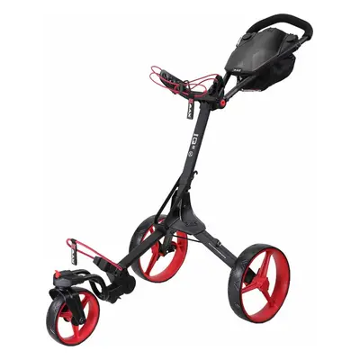 Big Max IQ² Phantom Black/Red Manual Golf Trolley