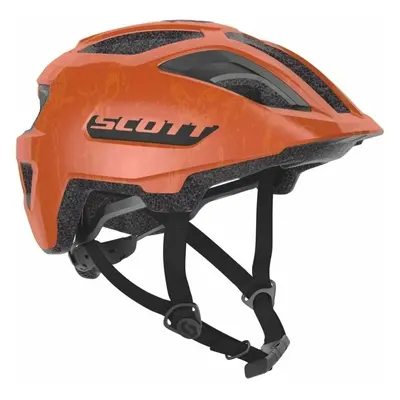 Scott Jr Spunto Plus Ocher Orange Kid Bike Helmet