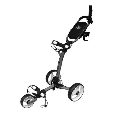 Axglo TriLite Grey/White Manual Golf Trolley