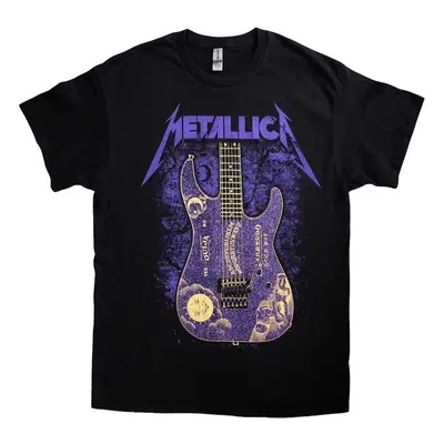 Metallica T-Shirt Ouija Purple Unisex Black