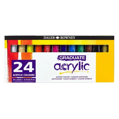 Daler Rowney Graduate Set of Acrylic Paints x ml