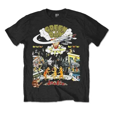 Green Day T-Shirt Tour Unisex Black