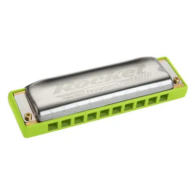 Made of plastic: Hohner Rocket Amp C-major Diatonic harmonica