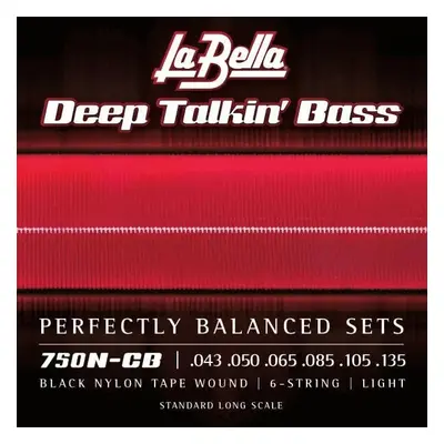 La Bella 750N-CB Bassguitar strings