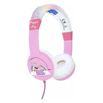 OTL Technologies Rainbow Peppa Pink Headphones for children