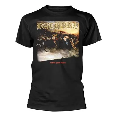 Bathory T-Shirt Blood Fire Black