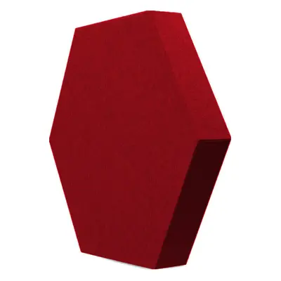 Mega Acoustic HEXAPET GP25 Dark Red Absorbent foam panel