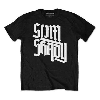 Eminem T-Shirt Shady Slant Unisex Black (unavailable)