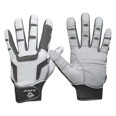 Bionic Gloves Relief 2.0 White White Worn on Left Hand Mens gloves