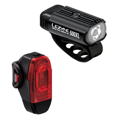 Lezyne Hecto Drive 500XL/KTV Drive+ Pair Black lm-40 lm Front-Rear Cycling light