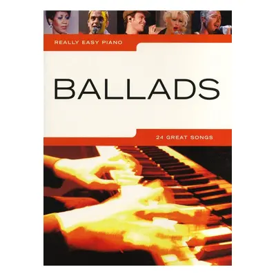 Music Sales Really Easy Piano: Ballads Sheet Music