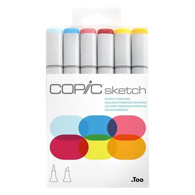 Copic Sketch Markers Perfect Primaries pcs