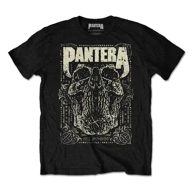 Pantera T-Shirt Proof Skull Unisex Black