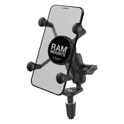 Ram Mounts X-Grip Phone Holder Fork Stem Base Phone/Tablet Holder